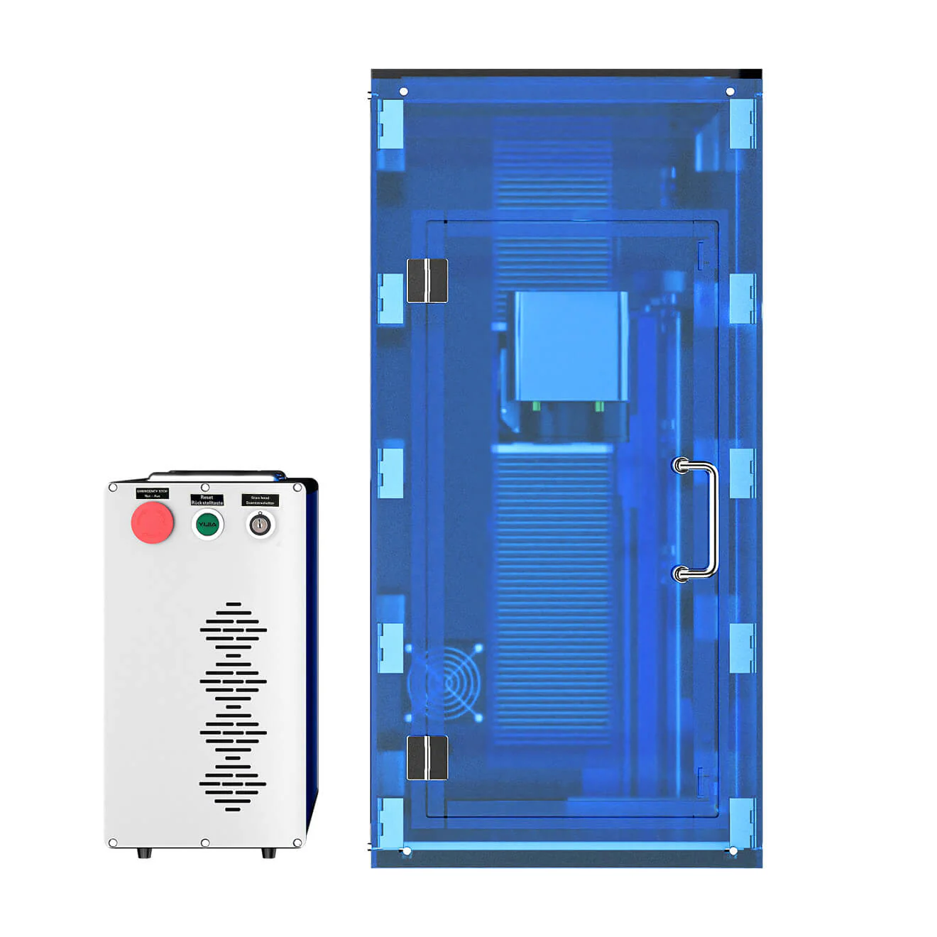30W Marqueur Laser à Fibre avec zone de travail de 175×175mm, Graver sur Métal | F-30 - Image 4