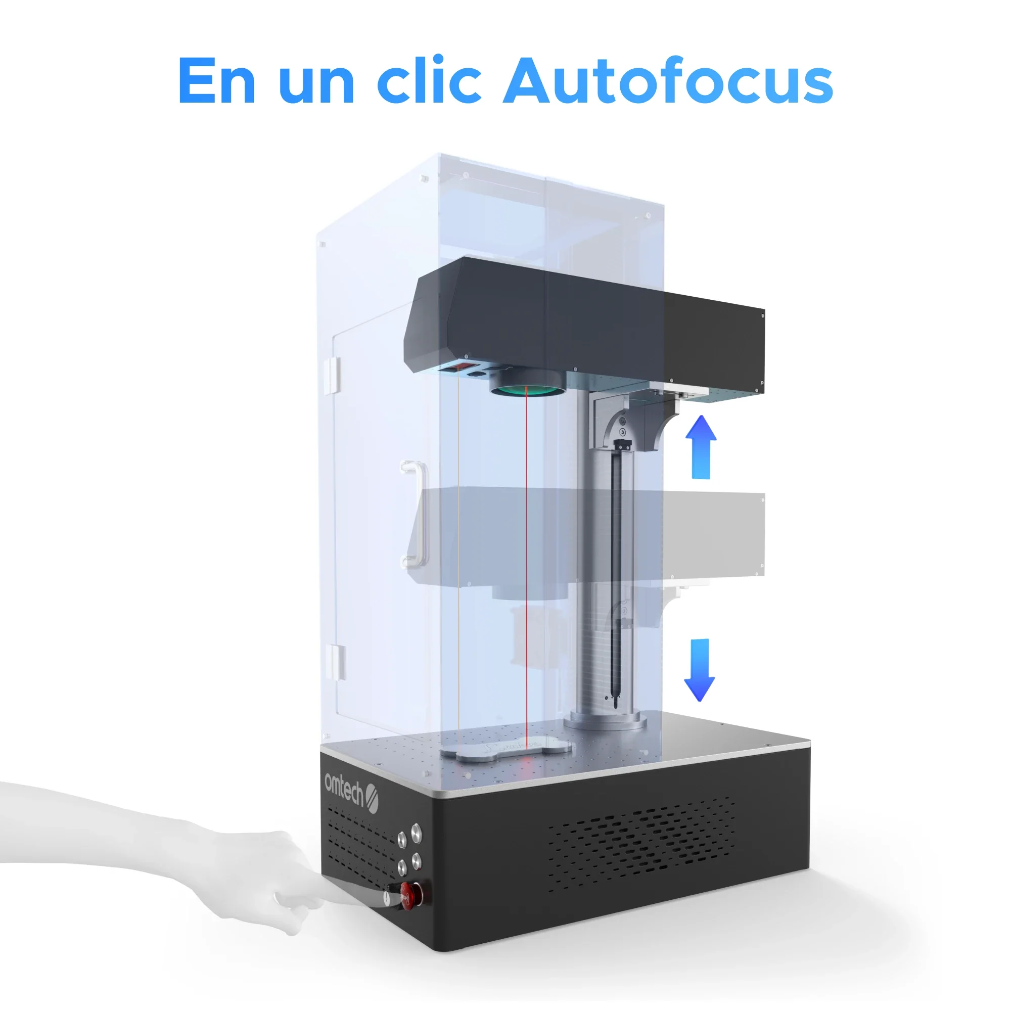 Machine de marquage laser à fibre optique 30W avec autofocus | F30C - Image 3